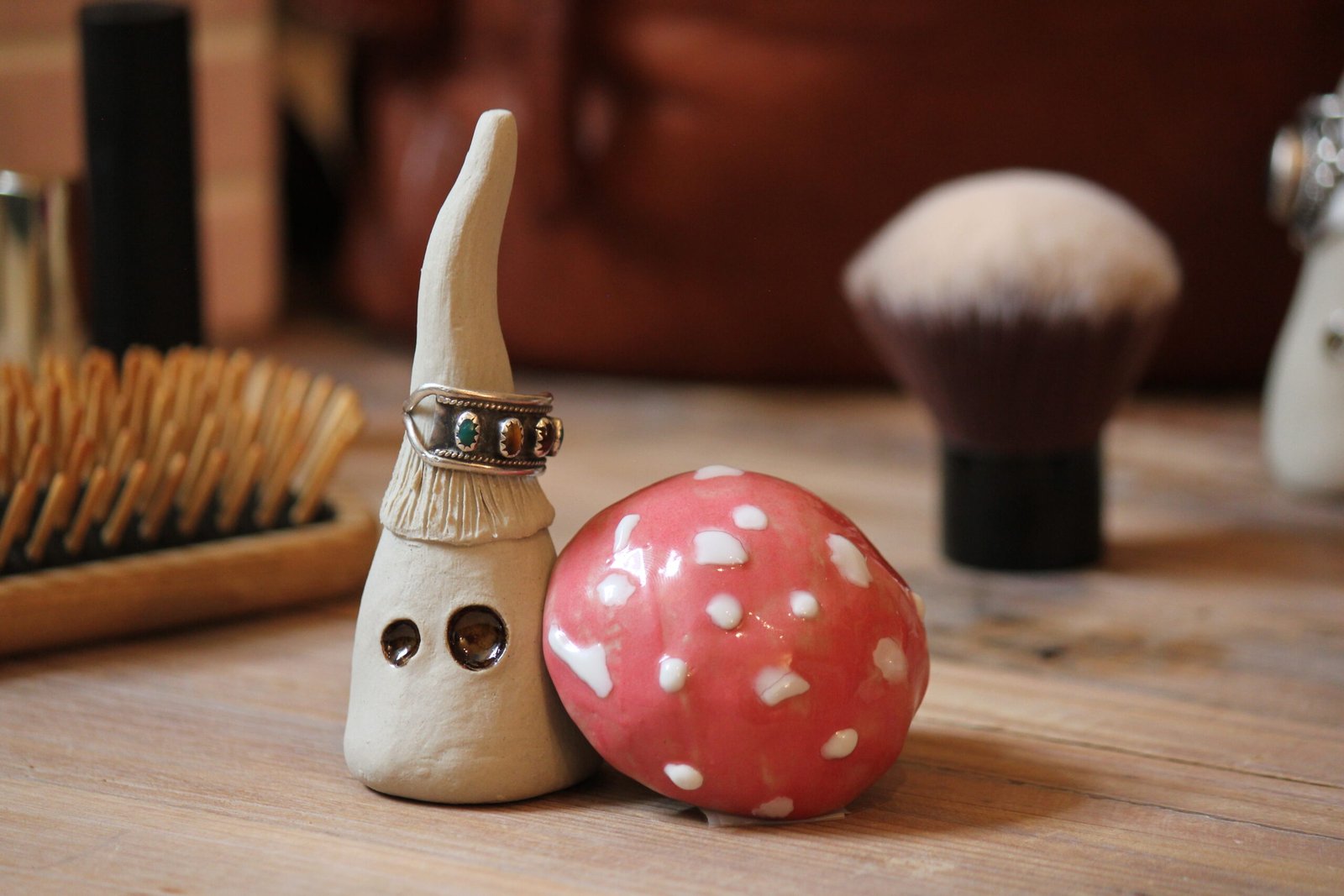 Porte bague champignon – Image 3