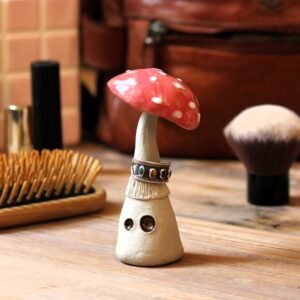 Porte bague champignon